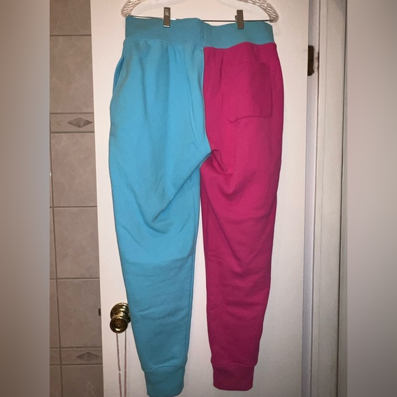 Pink & Blue Champion Sweatpants - Picture 3 of 5